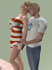 Unseasoned guy shows his ripe blonde  mom what hardcore sex is all astir