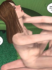Actual smutty 3d incest photos - horny teenage guy rams his full mama`s snatch
